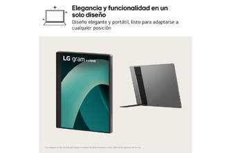 MONITOR LG 17%%%quot; PORTATIL GRAM  VIEW IPS WQXGA USB C