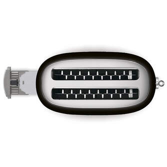 TOST. SMEG TSF02BLEU 2R LARGO NEGRA 1500W