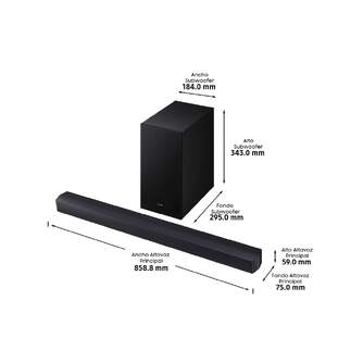 BARRASONIDO SAMSUNG HWB450F 2.1 300W DOLBY BT