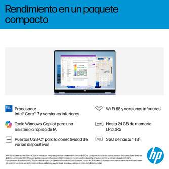 PORTATIL HP 14-FP0024NS U7 16GB 1TB 14%%%quot; W11H