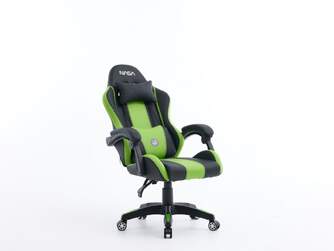 SILLA GAMING NASA SPIRIT NEGRO VERDE  