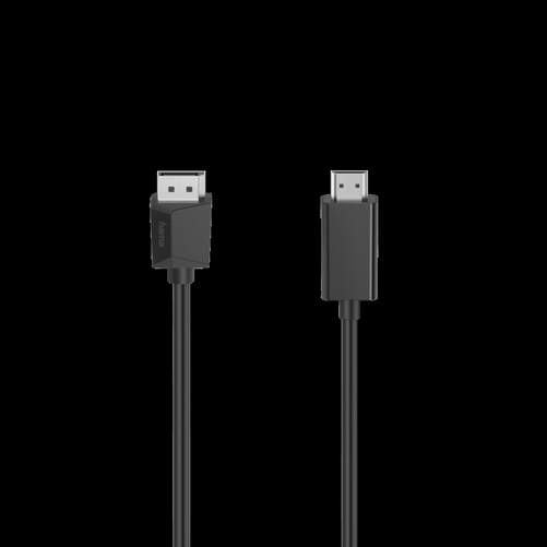 Cable Hama 00200712 - DisplayPort a HDMI, para 4096 x 2160, 1,5 m
