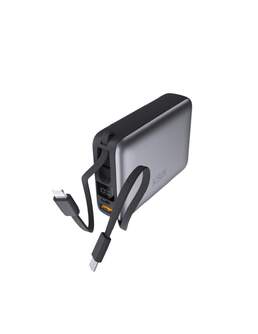 POWERBANK KSIX 20K 1xUSB C   CAB INT USB C LIGHTN