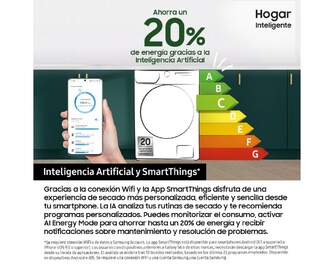 SECADORA SAMSUNG DV90DG52A0AEEC 9K BC BCA WIFI