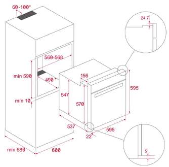 HORNO TEKA HLB8400P CRISTAL BLANCO PIRO 111000007