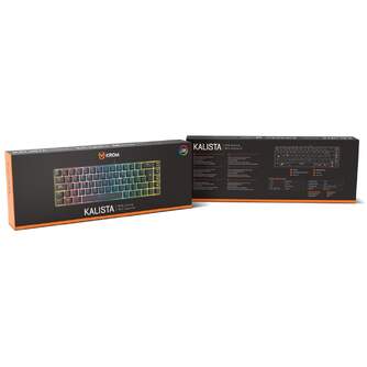 TECLADO KROM KALISTA MINI RGB MEMBRANA
