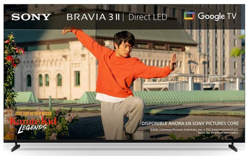 TV 75" Sony LED K75XR35M2PB - 4K Ultra HD, Google TV, Cognitive Processor XR, Dolby Atmos 20W, HDR10