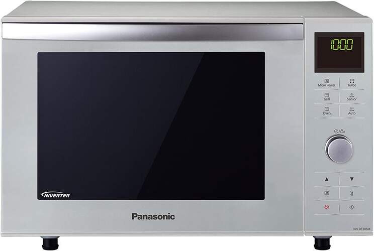 Microondas Panasonic NNDF385MEPG - 23 Litros, 1000W+Grill, Inverter, Convección, 15 Progrmas