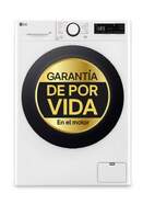 Lavadora LG F4WR6009A0W - 9kg, 1400 rpm, Clase A-10%, TurboWash360, Vapor, 12 Programas, Blanco