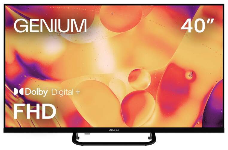 TV Genium 40"  GTV40FHD - Full HD, WebOs, Smart TV, HDR 10, Dolby Digital +, ThinQ/AirPlay