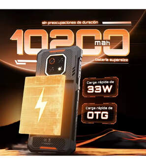 SMARTPHONE CUBOT KING KONG ES 3 6/256 6,74%%%quot; NEGRO