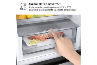 FRICOM. LG GBV5240APY 203x60 INOX METALFRESH