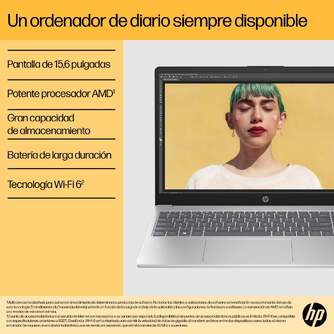 PORTATIL HP 15-FC0088NS RYZEN 3 8GB 256SSD 15,3%%%quot;