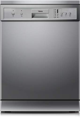 Lavavajillas Teka DFS16610IX 114280005 - 12 Servicios, 60 cm, Media Carga, Inox