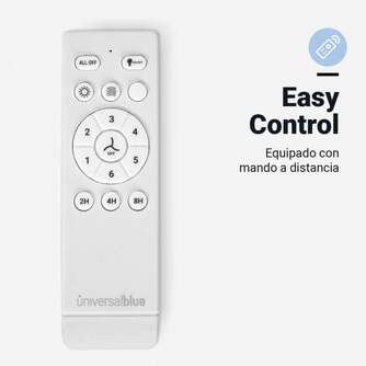 VENTILADOR TECHO U.BLUE JALOQUEWR 104CM DC LED PL