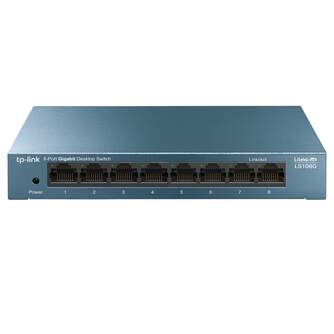 SWITCH TP LINK LS108G 8 PUERTOS LITEWAVE GIGABIT