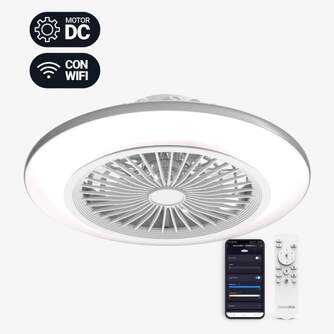 VENTILADOR TECHO U.BLUE KONA 7050W DC WIFI 50CM