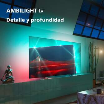 TV PHILIPS 65%%%quot; 65OLED718 UHD OLED GOOGLETV AMBI P5