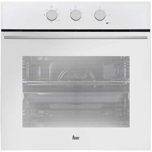 Horno Teka HSB610 Blanco - 60cm, HydrocleanECO, 6 Funciones, Guía Plus-Extension, Doble Cristal