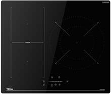 Placa Inducción Teka IBF63210SSMBK 112520050 - 3 Zonas+ Flex, 3600 W, Negro