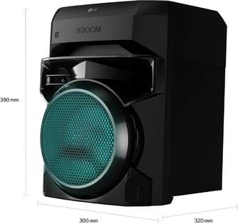 ALTAVOZ LG XBOOM RNC2 80W FM BT USB KARAOKE