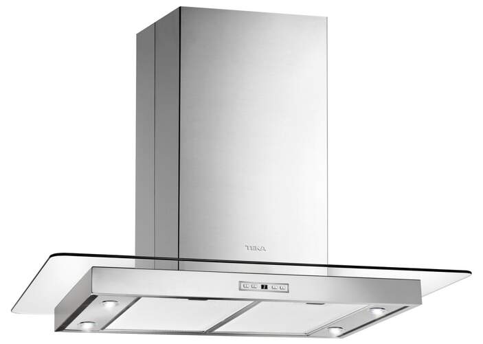 Campana decorativa Teka DG3 Isla 985 40485150 - 90 cm, , Filtro de metal, 796 m3/h, LED, 66 dB, Inox
