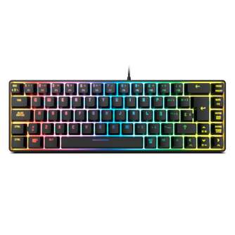 TECLADO KROM KALISTA MINI RGB MEMBRANA