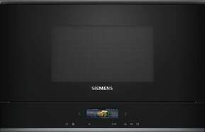 Microondas Siemens BE732L1B1 - 21 L, 900 W, Grill, Negro