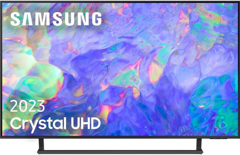 TV 50" Samsung TU50CU8500K - 4K, Smart TV, Procesador Crystal UHD, HRD10+, OTS Lite, AirSlim