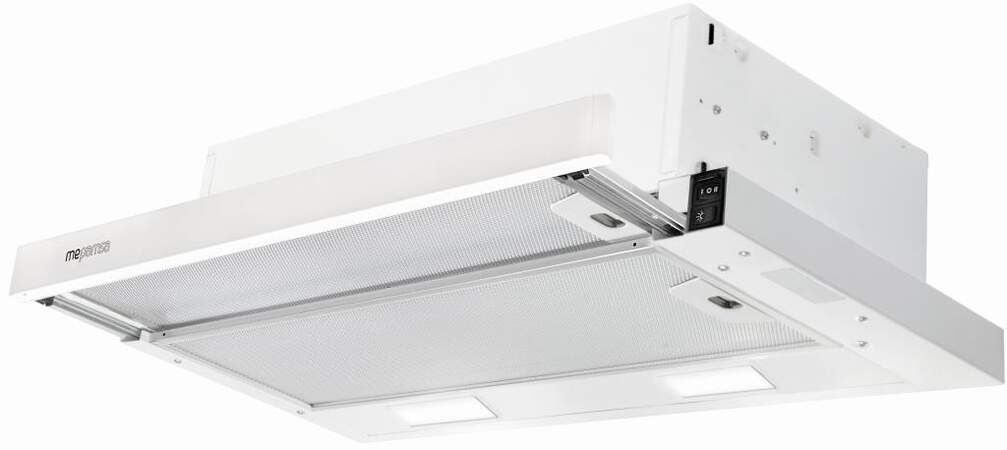 Campana Telescópica Mepamsa Ecoline 60 - 60cm, 300m3/h, Blanco