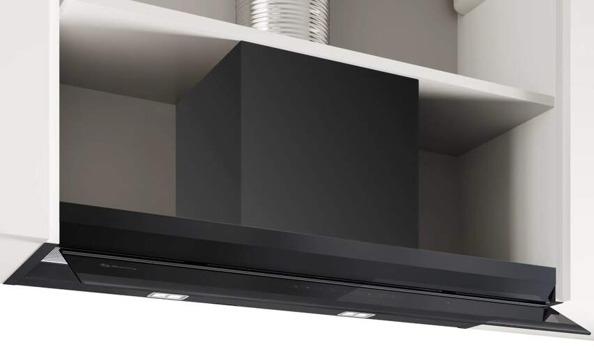 Campana integrable Balay 3BD897GM - 90 cm, 699 m3/h, 433 m3/h, cristal negro