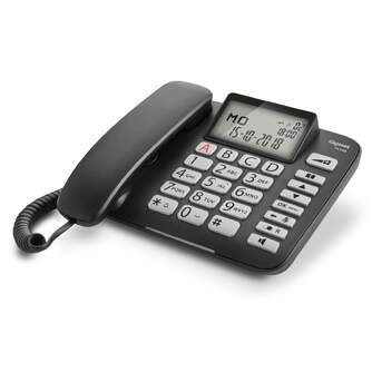 TELEFONO SOBREMESA GIGASET DL580 BLACK