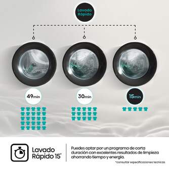 LVD.SEC. HISENSE WD3S9043BW3 9/6K 1400R A/D BCA