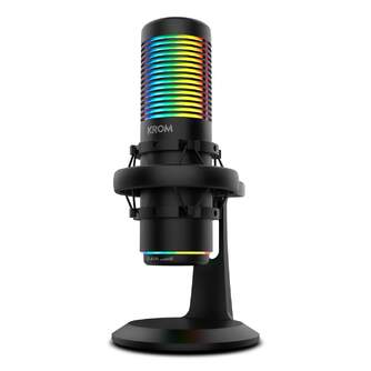 MICROFONO KROM KAZE RGB STREAMING