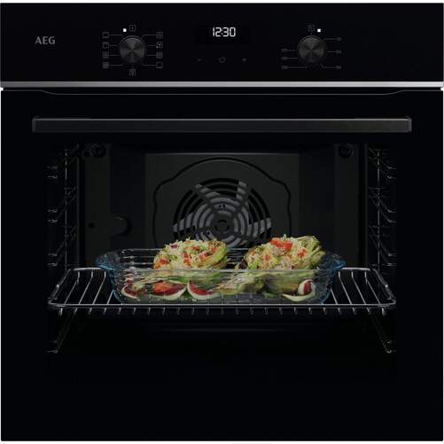 Horno AEG TU5AB20SB - 72 L, AquaClean, Clase A+, Negro