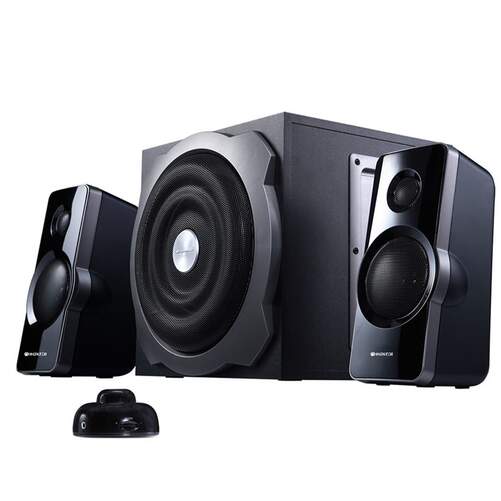 Altavoces PC Woxter Big Bass 260 - Altavoces multimedia 2.1, 150W, Subwoofer