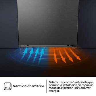 FRI. HISENSE RL3K370SAIE 186x60 1P NF INOX KFIT