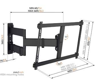 SOPORTE TV VOGELS TVM 3843 FULL TURN MOUNT XL