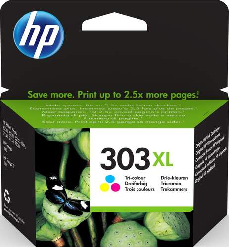 Cartucho de tinta HP 303 XL tricolor