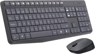 TECLADO RATON LOGITECH MK235 CORDLESS USB