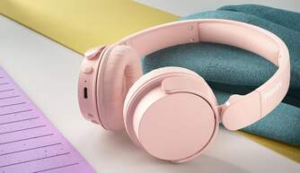 AURICULARES PHILIPS TAH4209PK BT DIADEMA HASTA 55H