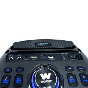 ALTAVOZ WOXTER ROCK N ROLLER ST 100W BATERIA 5H