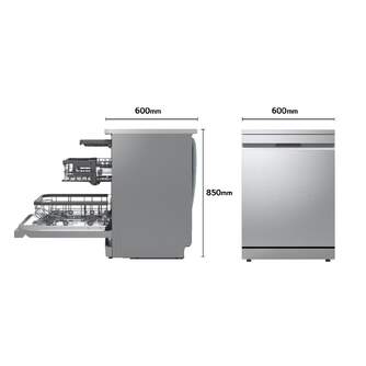 LVJ. LG DF375HVS 3%%%#186;B 6P 60CM QUADWASH INOX