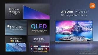 TV XIAOMI 55%%%quot; MI Q1E L55M6-6ESG QLED UHD ANDROID