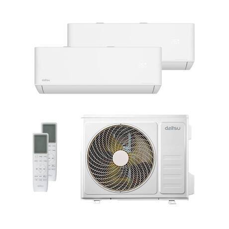 Aire Acondicionado Daitsu 2x1 DSM912KDT4 UE18 New - A++/A+++, 2322/3010 frig/h, 2408/3096 kcal/h