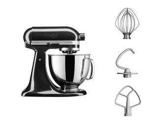 ROBOT COCINA KITCHENAID 5KSM125EOB 4,8L 4ACC NEGRO