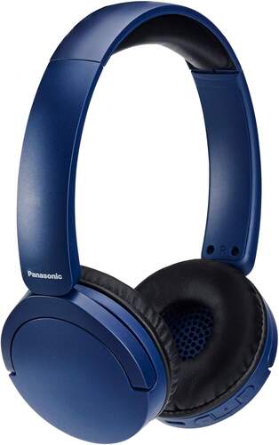Auriculares Panasonic RBHF630BEA Azul - 72 h autonomía, imán neodimio, 20-20000Hz, carga rapida