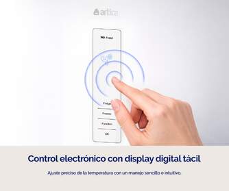 FRICOM. ARTICA COOLTECH186CBG 186X60 CRISTAL BCO