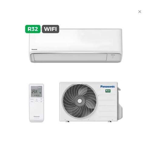 Aire Acondicionado Split Panasonic KITRZ25ZKE - Clase A++/A++, 2150 fg/h, 2838 kCal/h, Blanco