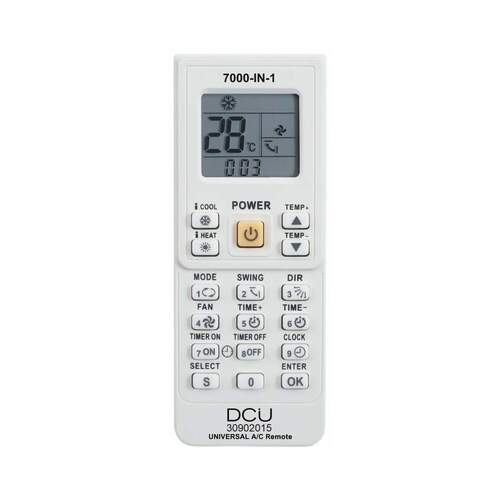 Mando a distancia DCU para Aire Acondicionado 7000 en 1